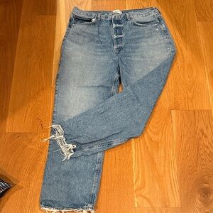 Agolde Light Blue Denim Jeans